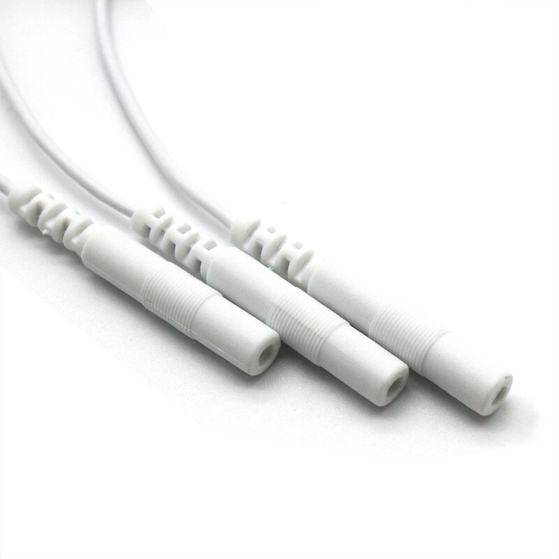10Pcs Niet-geweven Herbruikbare Zelfklevende Tens Elektroden Voor Digitale Fysiotherapie Massager Nerve Stimulator 2Mm Plug