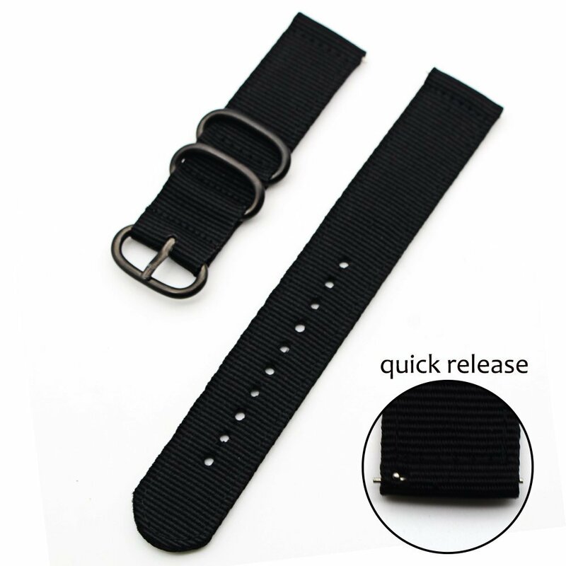 18mm 24mm 22mm 20mm Woven Nylon Watch Sport Strap Band For Samsung Galaxy 4 5 6 Gear S3 Classic Active 2 for Amazfit Fabric band