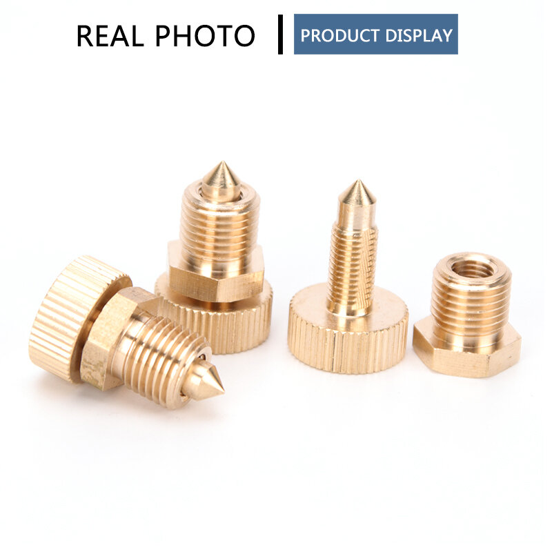 30Mpa 300bar 4500psi Safety Bleeder Valve Spare Parts 3-Stage Pump Replacement Kit High Pressure Air Bleed Screw Copper 3pcs/set
