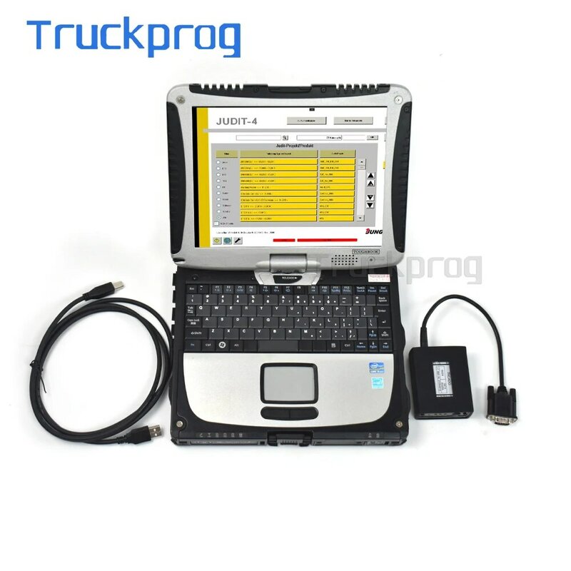 Forklift Diagnostic Scanner Tool, Laptop Judit Box, Forklift Diagnosis Tool, JUDIT 4 Jungheinrich 4.38, CF19