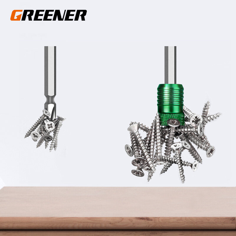Greener 10pcs/Set Nail Drill Bits Diamond Cutters Screw Electric Screwdriver Set for Pedicure Nails Accessories Tools