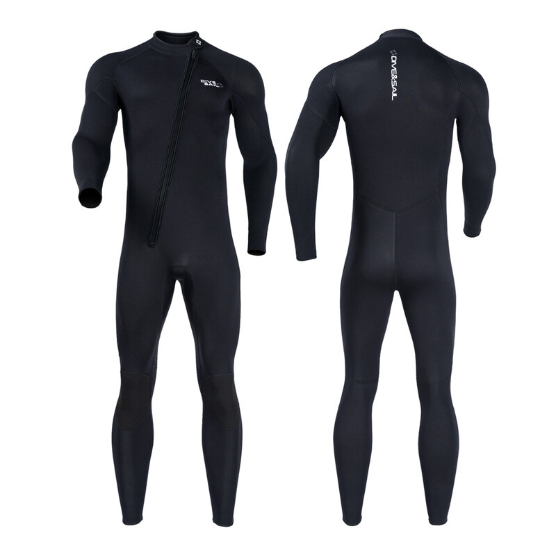 Terno de mergulho em neoprene premium para homens e mulheres, fato longo, espesso quente, natação, caiaque, surf, drifting, equipamento impermeável