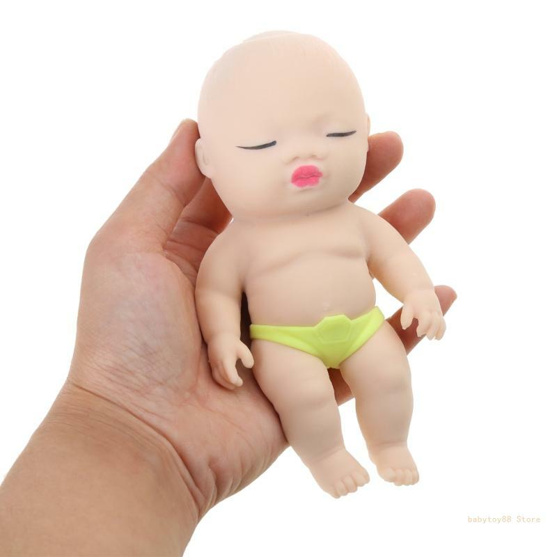 Y4UD игрушка для снятия стресса для взрослых, ручное сжатие, TPR, детская кукла, игрушка, сжимающая непоседы, игрушка-щипок, с