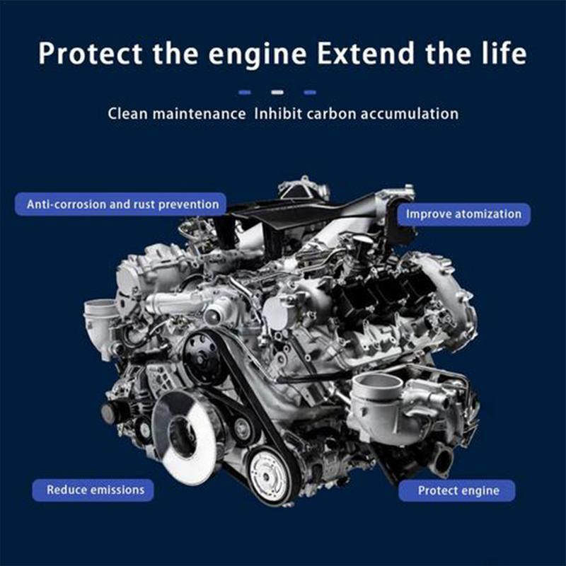 منظف نظام زيت المحرك للتنظيف العميق في حجرة المحرك ، مزيل الشحوم المضاد للكربون ، لوازم تنظيف السيارة ، الشاحنات