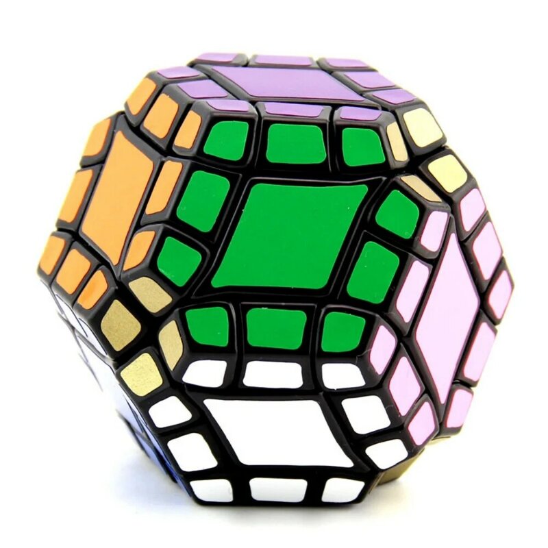 LanLan 12-osiowy Dodecahedron Magic Cube Megaminxeds Speed Profesjonalne puzzle Pomysły na prezenty świąteczne Zabawka