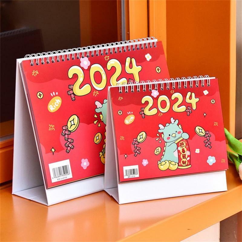 Produk cetak 2024 perencana kalender Bulanan rencana ringkasan 2023 kalender dinding kalender meja jadwal kalender 2023 baru Mini