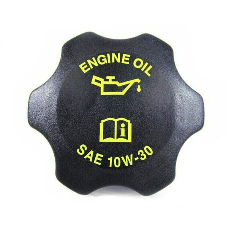 Óleo do motor Enchimento Cap, Substituir tampa do filtro de óleo, frente preta, Auto acessórios novos, 53010654AA, 1994-2006