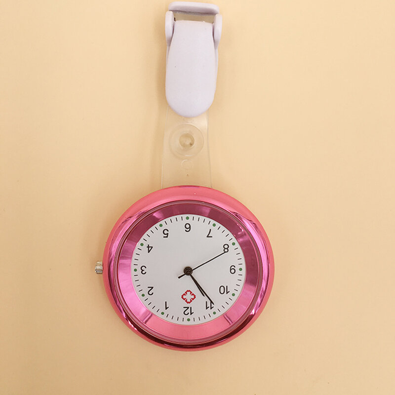 เข็มกลัดควอทซ์อะนาล็อกกระเป๋าโลหะหรูหรามีสไตล์แบรนด์ยอดนิยมนาฬิกานางพยาบาลทางการแพทย์เป็นของขวัญ verpleegster horloge rejer