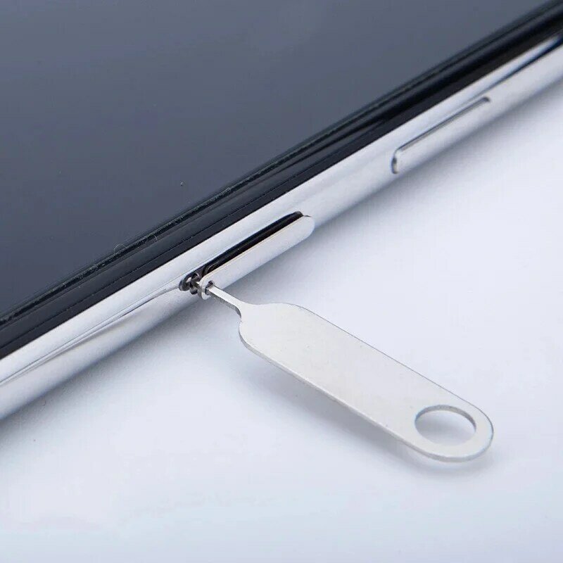 10Pcs Eject Sim Card Tray Open Pin Needle Key Tool Sim Card Tray Pin Eject Tool Universal Cell Phone Sim Cards Accessories