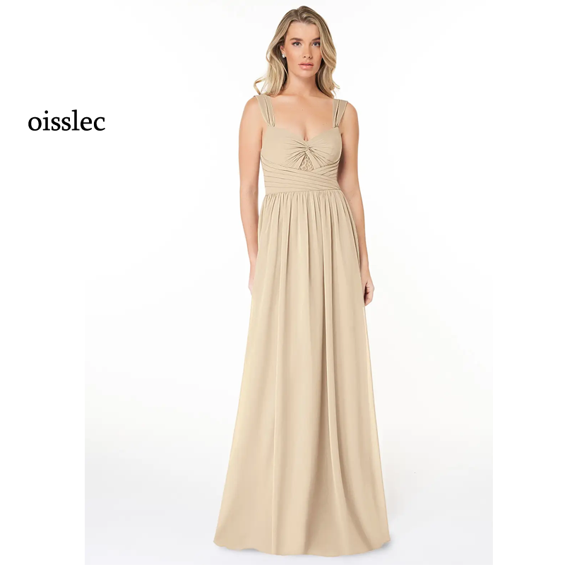 Oisslec Prom Dress V Neck Evening Dress Chest Folds Cocktail Dresses Lace Up Celebrity Dresses Floor Length Party Gown Customize
