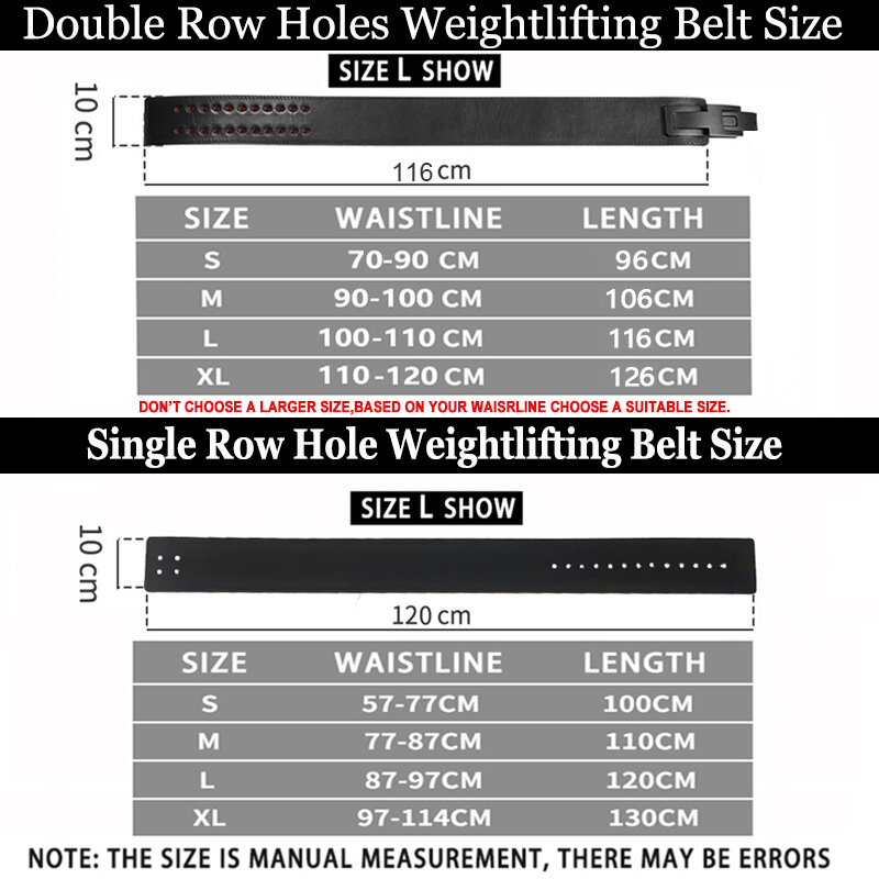 Thickened Weightlifting Belt Powerlifting Waist Support Customization Belts For Squat&Deadlift Lumbar Brace Sport Safety