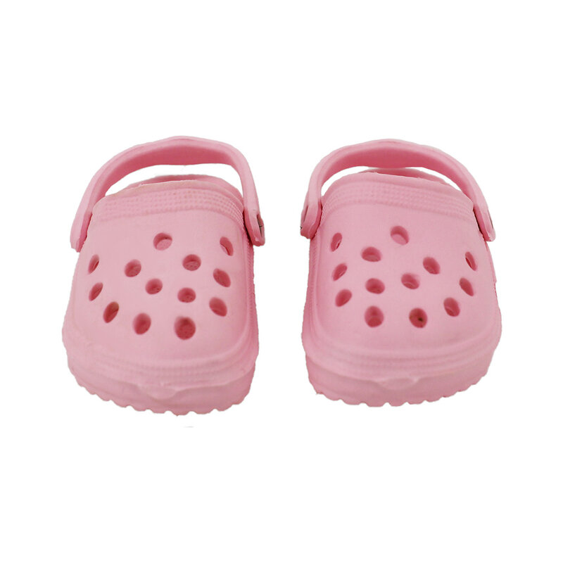 Chaussures sandales style américain Butter pour bébé et nouveau-né, accessoires pour filles, Our Generation, 7 cm, 18 pouces, 43 cm