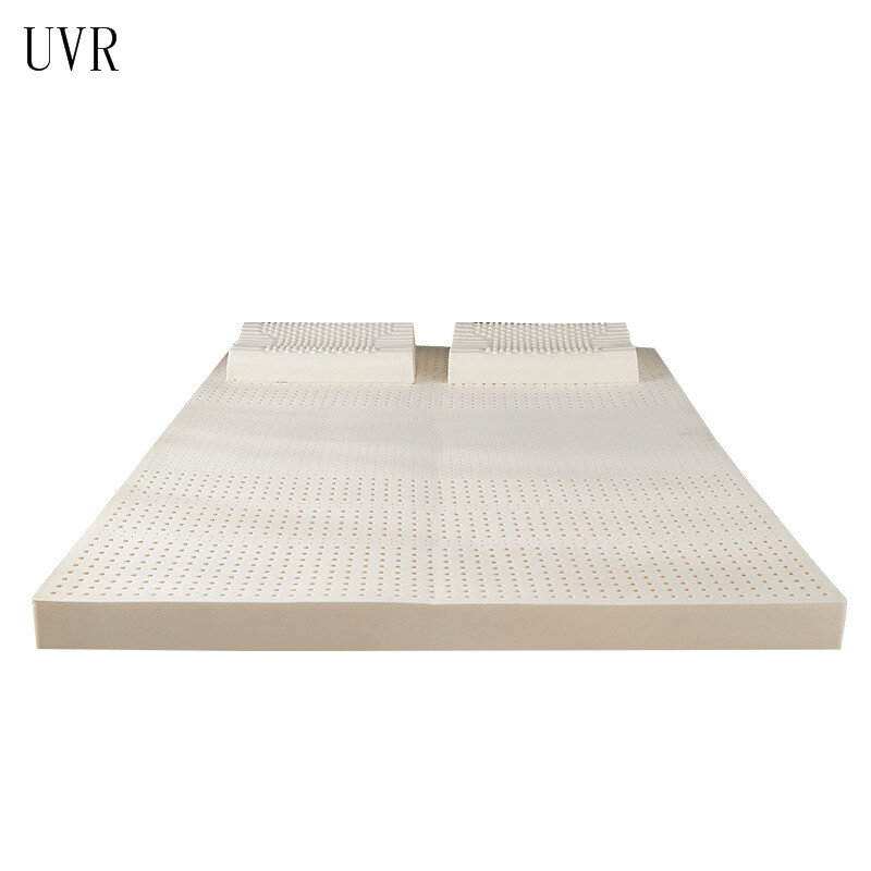 UVR High Grade Thicken High Density Natural Latex Mattress Bedroom Hotel Tatami Pad Bed Single Double Breathable Floor Mat