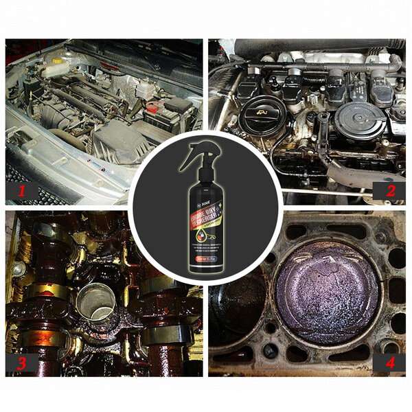 AIVC Car Engine Bay Cleaner Powerful Decontamination Cleaning Product For Engine Compartment Auto Detailer Car Cleaning Product