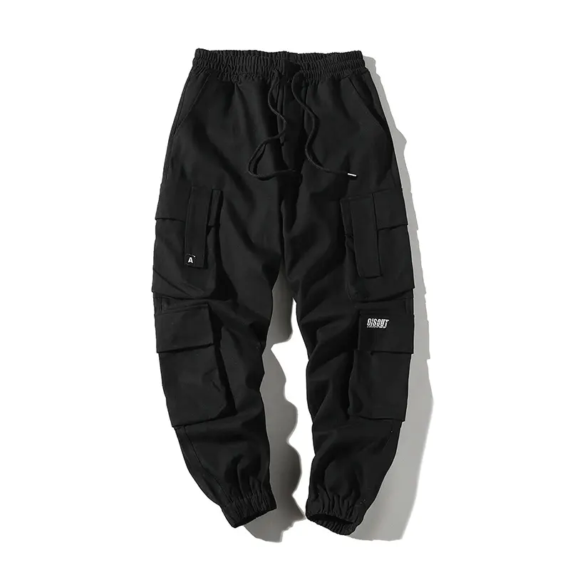 Spodnie Cargo Men Jogging casualowe bawełniane pełnowymiarowe wojskowe męskie Streetwear działają taktycznie spodnie dresowe wiosennej jesieni