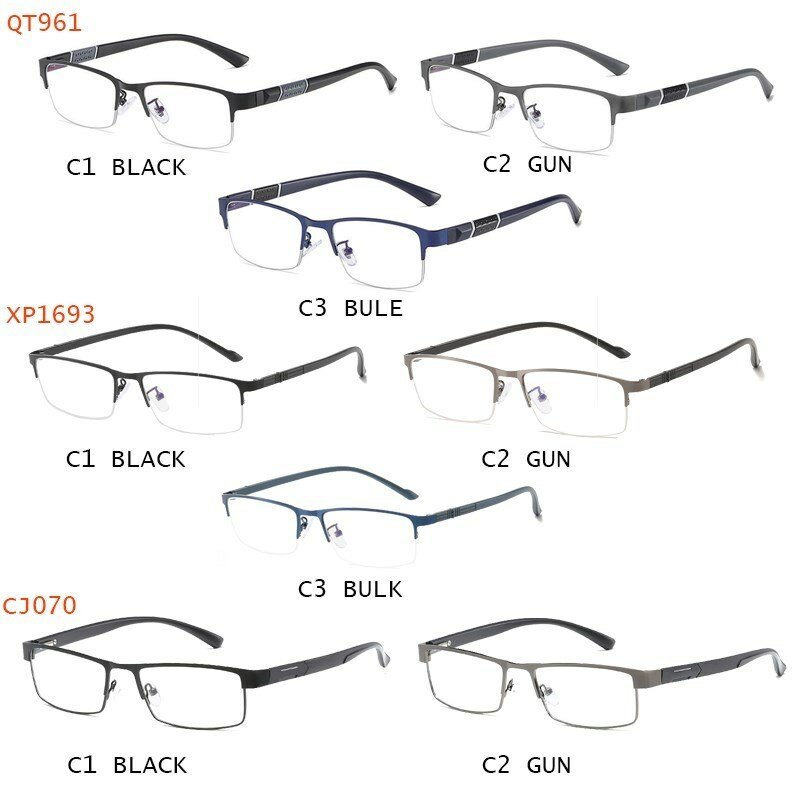 남녀공용 티타늄 안경 렌즈, 줌 돋보기, 독서 1.0, 1.5, 2.0, 2.5, 3.0, 3.5 4.0