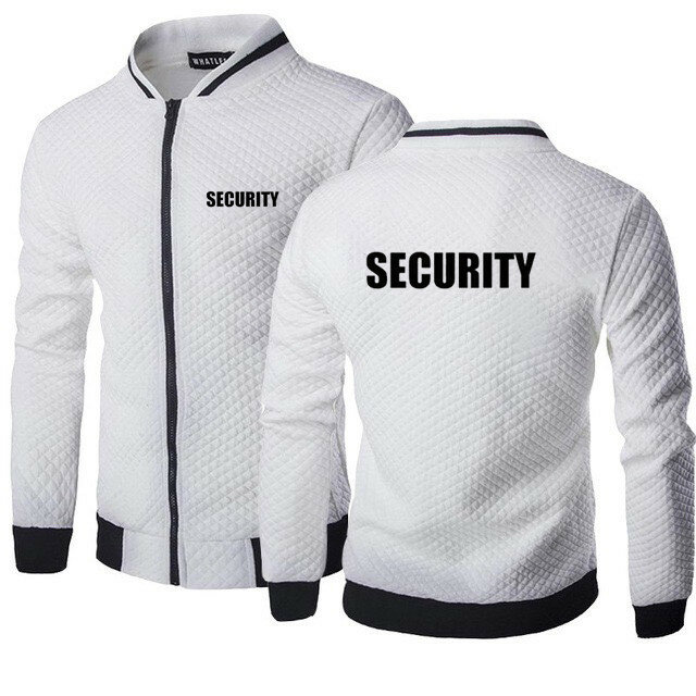 Spring and Autumn Men's Security Outdoor Casual Fashion Zipper Jacket Coat