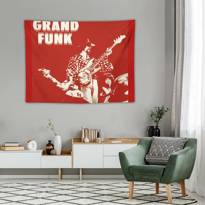 Grand Funk железная дорога. Гобеленовые украшения для комнаты, эстетическое украшение для комнаты