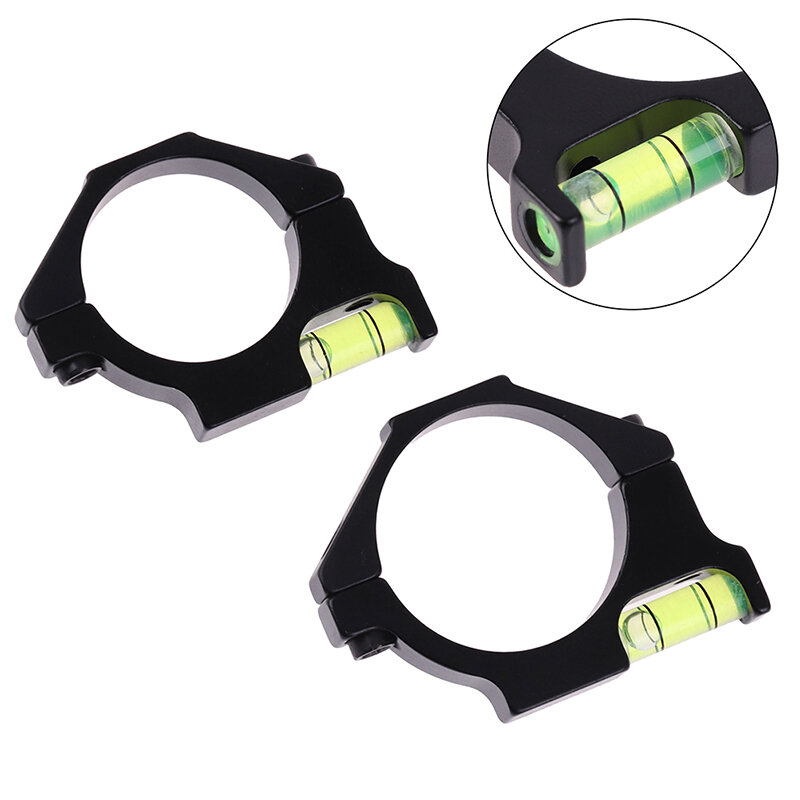 Adaptateur d'anneau de niveau à bulle pour la vue, pince de tuyau d'équilibre, support rapide pour lunette de chasse, accessoire de odorde chasse, 25.4mm, 30mm