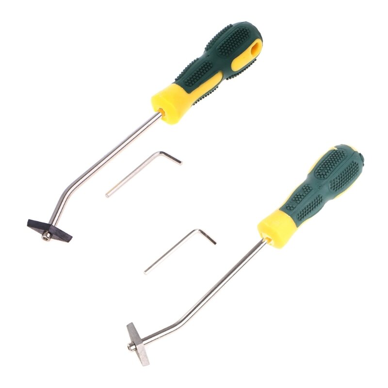 Y1UB Профессиональный инструмент для удаления затирки, инструменты для очистки конструкций с мягкой ручкой