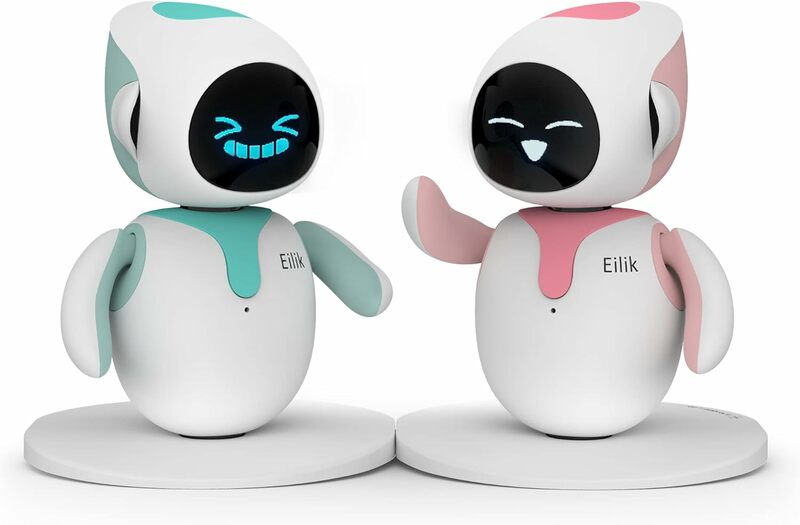 Eilik-simpatici animali domestici Robot per bambini e adulti, il tuo compagno interattivo perfetto a casa o in ufficio. Regali unici