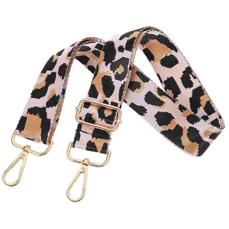 Cinghie di ricambio per borsa a tracolla borsa a tracolla borsa a tracolla cintura larga regolabile borse cinture leopardo manico in Nylon tela fai da te