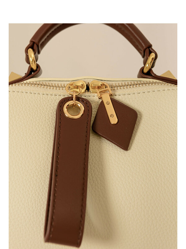 Сумка-мессенджер Jenny & Dave, сумка на плечо, кожаная сумка, французская мода, женская повседневная вместительная сумка-подушка Boston
