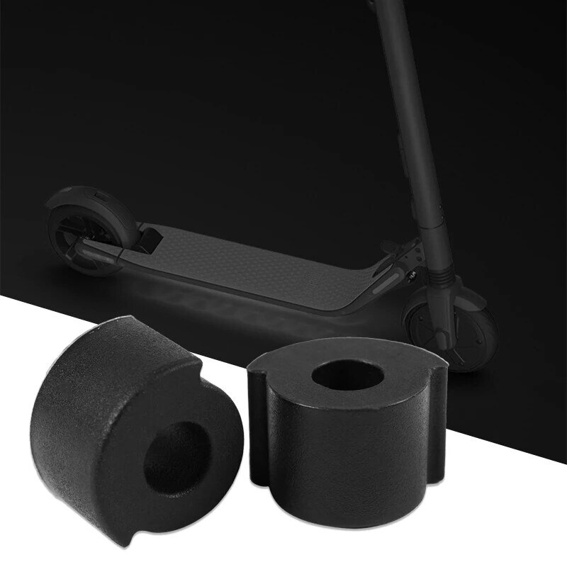 3Pcs For Ninebot Scooter Accessories: 2Pcs Folding Pre-Tighten Cushion & 1Pcs Electric Scooter Waterproof Silicone Case