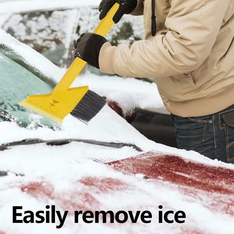 Skrobaczka s dla przednia szyba samochodu przenośna szyba samochodowa zima skrobaczka niskie skrobak do śniegu odporny na temperaturę