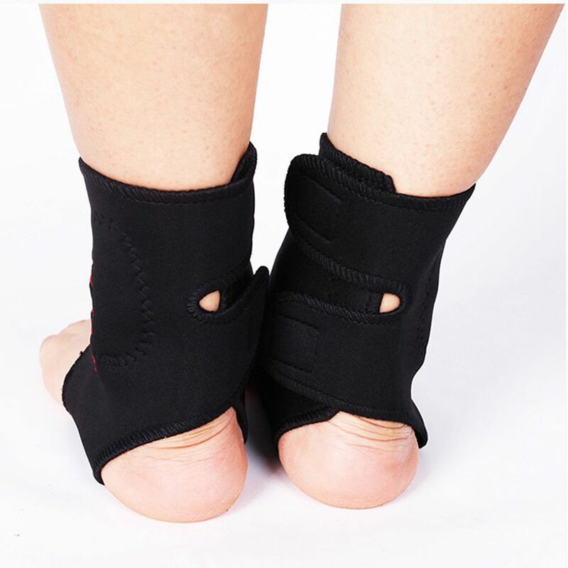 Magnetische Therapie Selbst heizung Arthritis Compression Straps Fuß Pad Gesundheit Pflege Klammer Wrap Gürtel Knöchel Unterstützung Beschützer
