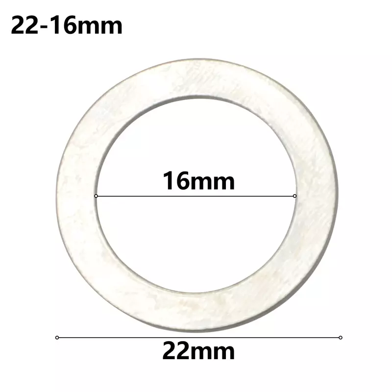 Circular Saw Blade Reducing Rings Anel de conversão Disco de corte Ferramentas de madeira Adaptador de arruela de corte 16mm, 20mm, 22mm, 4mm, 30mm, 32mm