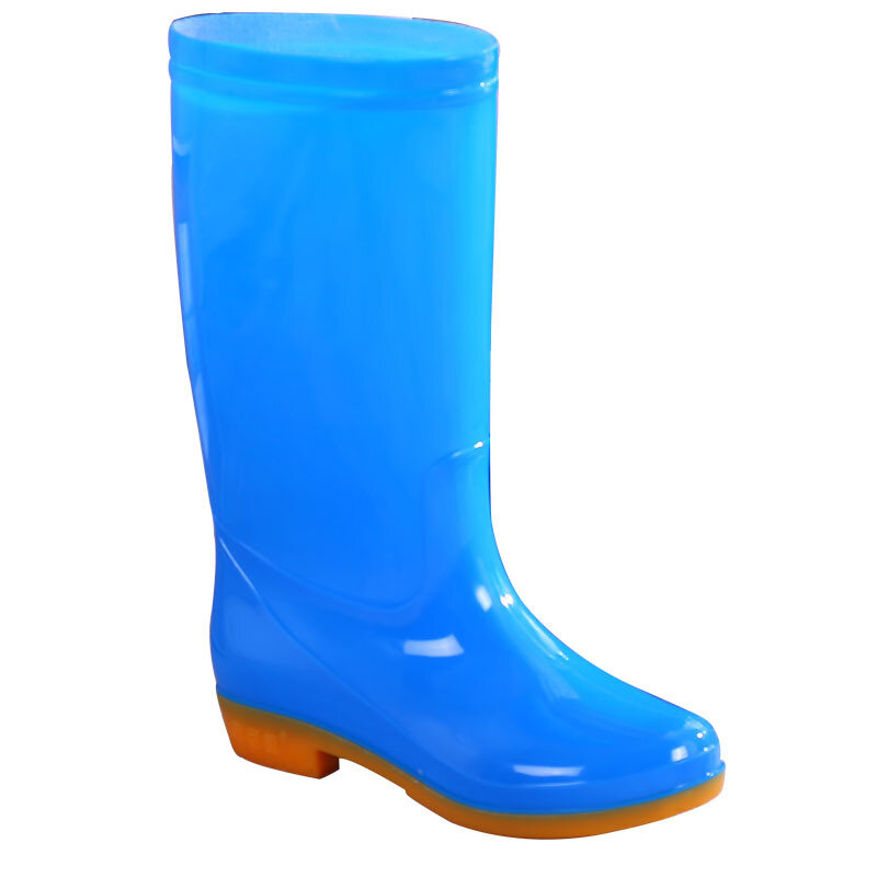 Женские Водонепроницаемые ботинки, модная обувь для дождя, резиновые сапоги, Рабочая обувь для рыбалки