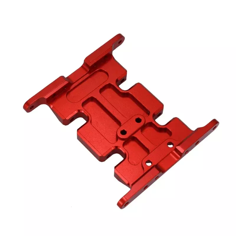 Metal Chassis Gearbox Mount Transmission Holder Skid Plate for 1/10 RC Crawler Axial SCX10 Aluminum Alloy Upgrade Parts