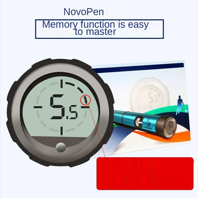Yierle wstrzykiwacz insuliny długopis Nuohe długopis dla dzieci pamięć do wstrzykiwania cukru we krwi cukrzyca do domu