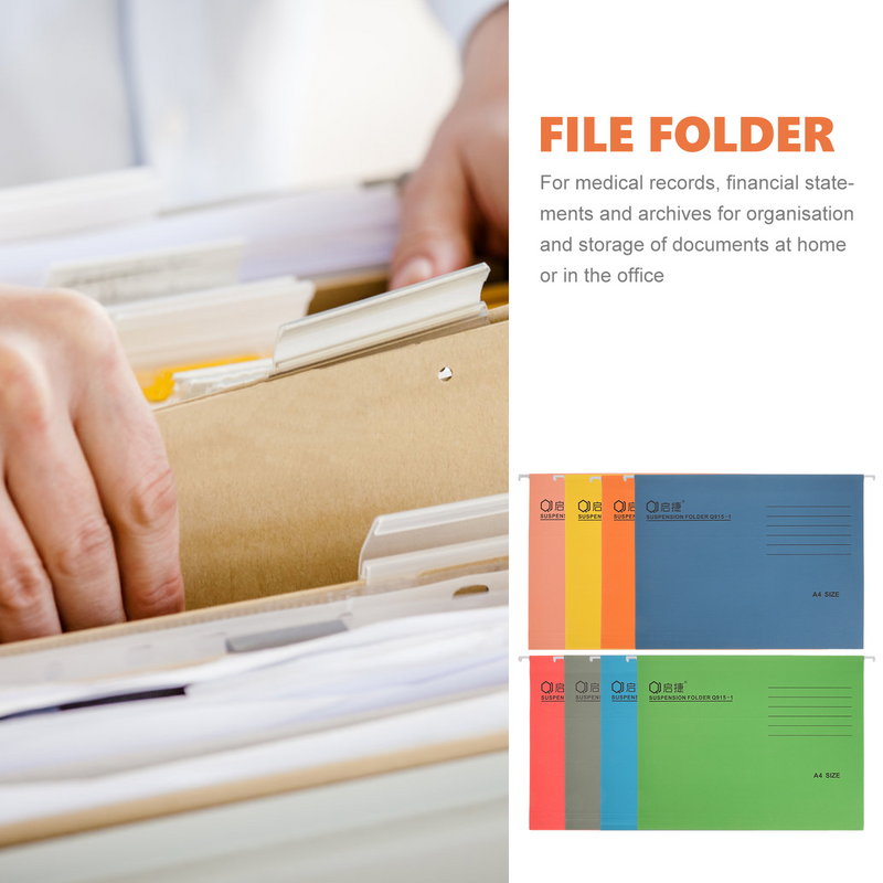 Подвесная папка размером A4, подвесной держатель для файлов, рамка, держатели для документов, органайзер, настольная подставка для документов, канцелярские принадлежности