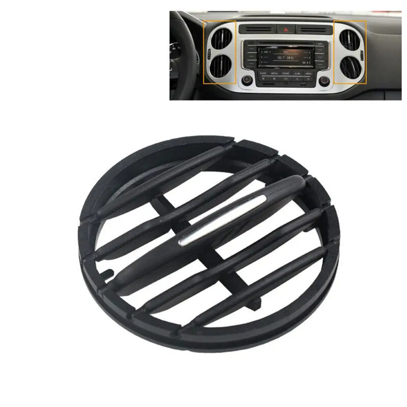 Air Vent Clip Cover For Volkswagen Tiguan 2010-2017 Car Interior Air Conditioning Grille Aeration VW Climate Panel Folding