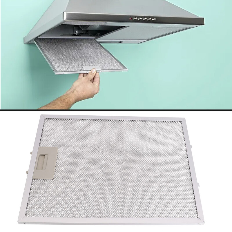 Accessories Cooker Hood Filter 350x285x9mm Extractor Vent Filter Metal Mesh Stainless Steel Practical Brand New