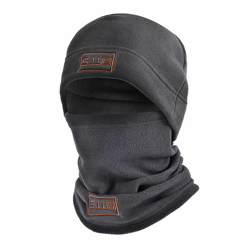 New Winter Fleece Hat sciarpa Set Thermal Head Cover Tactical Warm passamontagna Bonnet Face Ski Mask Hat Neck Warmer Sport ciclismo