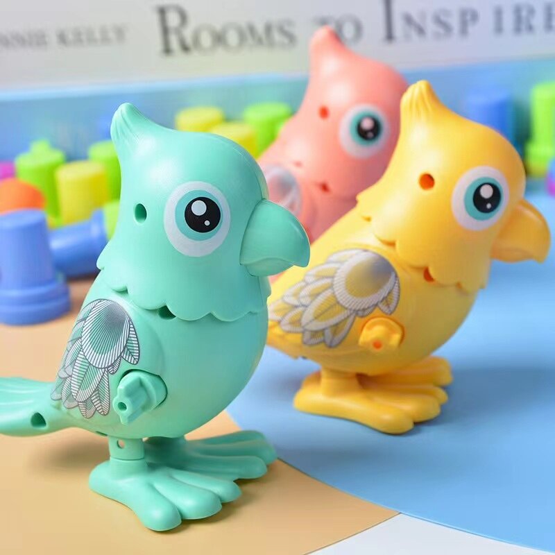 Baby Wind-Up Truck Jump Toy Toddler Learning Crawling Baby Coaxing Artifact Early Education Puzzle Fall-Resistant Dinosaur Toy