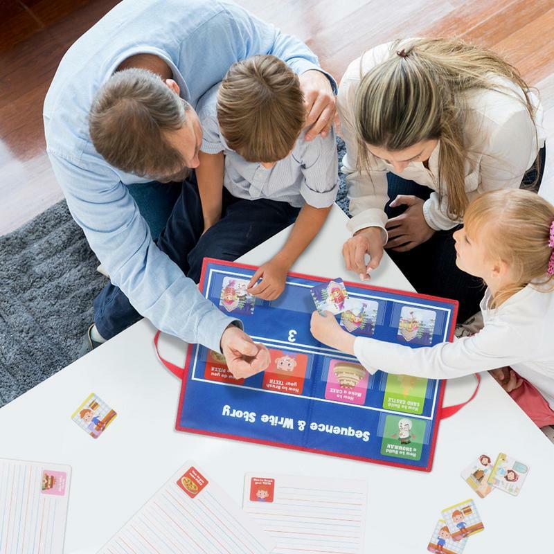 子供のためのシーケンスカードのテスト,子供の文のためのゲーム