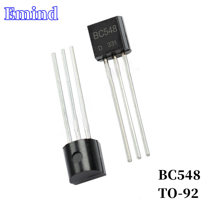 300/500/1000/2000/3000 шт BC548 DIP транзистор TO-92 тип NPN 300 В/мА