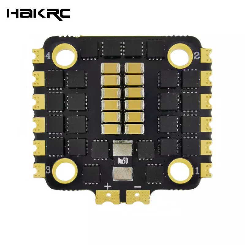 HAKRC – pièces de Drone RC sans balais 8B35A 35A ESC blheli _ S BB2 2-6S 4 en 1 intégré avec capteur de courant DShot600, prêt pour la course FPV