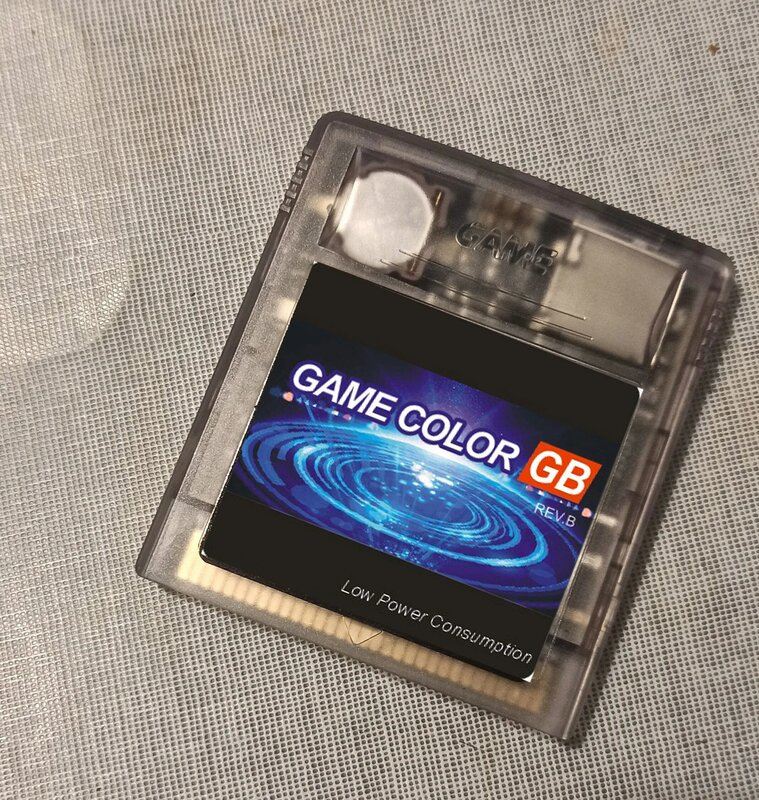 2023 die neueste EDGB Pro + Power Saving-Warenkorb Spiel Patrone Karte Für Gameboy GB GBC DMG Spiel
