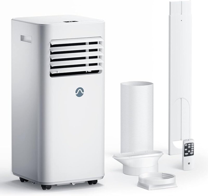 Draagbare Airconditioners, 10000 Btu Voor Ruimte Tot 450 Sq. Ft., 3-In-1 Ac Unit, Ontvochtiger & Ventilator Met Digitaal Display,24 Uur Timer