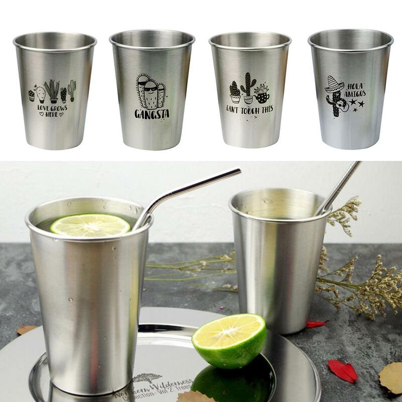 Stainless Steel Cups Stackable and Unbreakable Drinking Cups Great for Kids