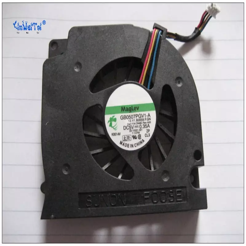 New 4 PINS CPU Cooling Fan For DELL For Latitude E5400 E5500 C946C 0C946C GB0507PGV1-A 13.V1.B3559.F.GN  Free Shipping