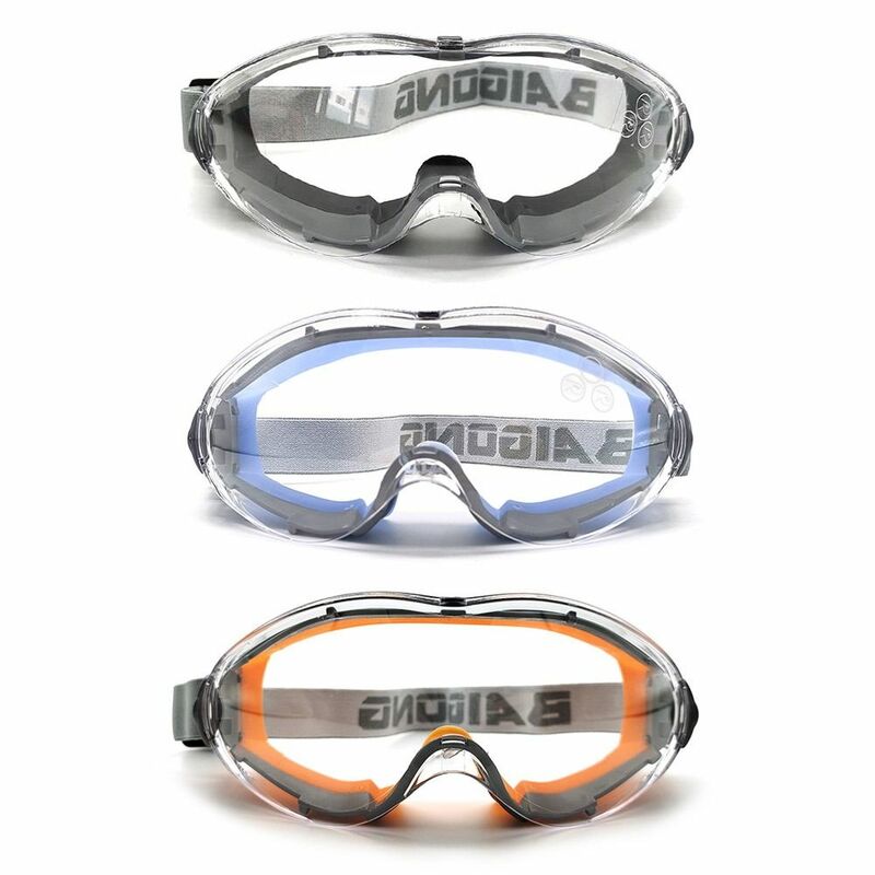Новые защитные очки, противотуманные очки с прозрачными линзами, противоразбрызгивающие пылезащитные рабочие лабораторные очки, защитные очки промышленного класса для глаз