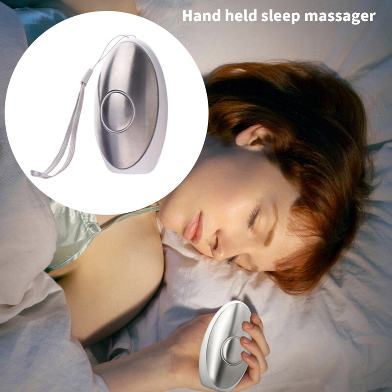 Perangkat tidur penghilang tekanan mikro pengisian daya USB, instrumen bantuan tidur, alat pijat dan rileks, penghilang tekanan