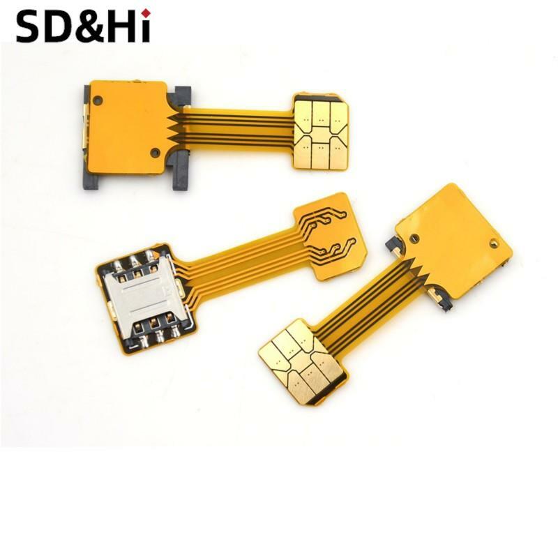 1pc Adapter For Xiaomi/Redmi For Samsung/Huawei Hybrid Double Dual Sim Card Adapter Micro SD Nano Sim Extension