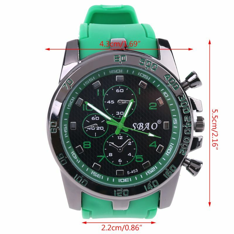 E15E Stainless Steel Luxury Sport Analog Quartz Men Fashion Military  Wrist Watch